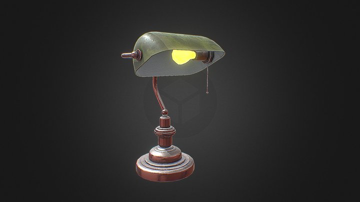 Vintage Lamp 3D Model
