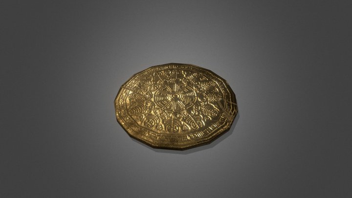 Collectable Coin #1 - Alvaro 3D Model