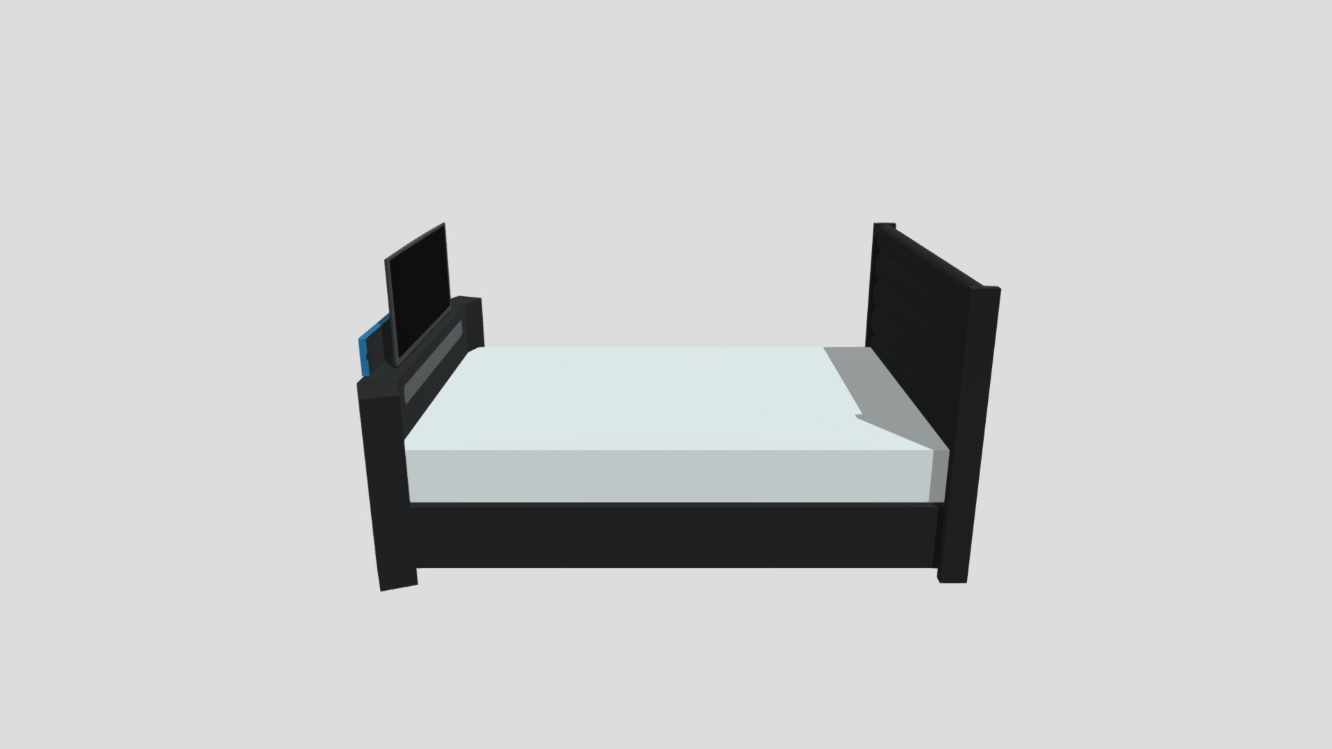 Gaming Bed - Download Free 3D model by Reccesweb [14a6db8] - Sketchfab