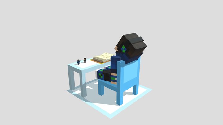 Smol Stress 3D Model