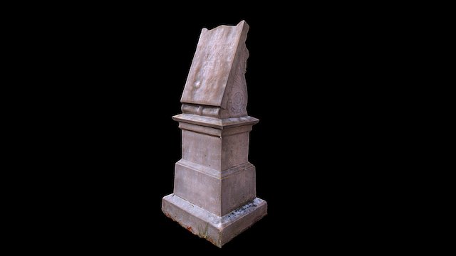 Strong Grave, Oak Grove Cemetery 3D Model