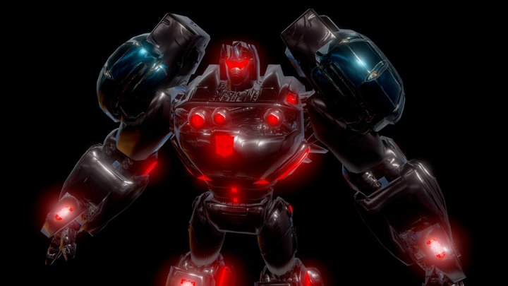 FOC grimlock (customized to me as a transformer) 3D Model