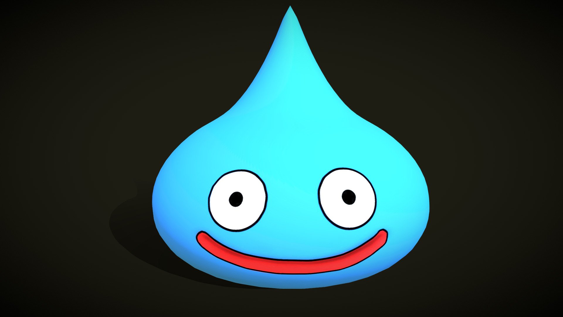 Dragon Quest Jumping Slime Download Free 3d Model By Alex P Aparkart 14aad51 Sketchfab