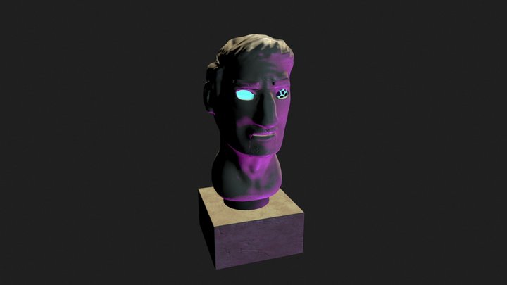 Talking Bust 3D Model