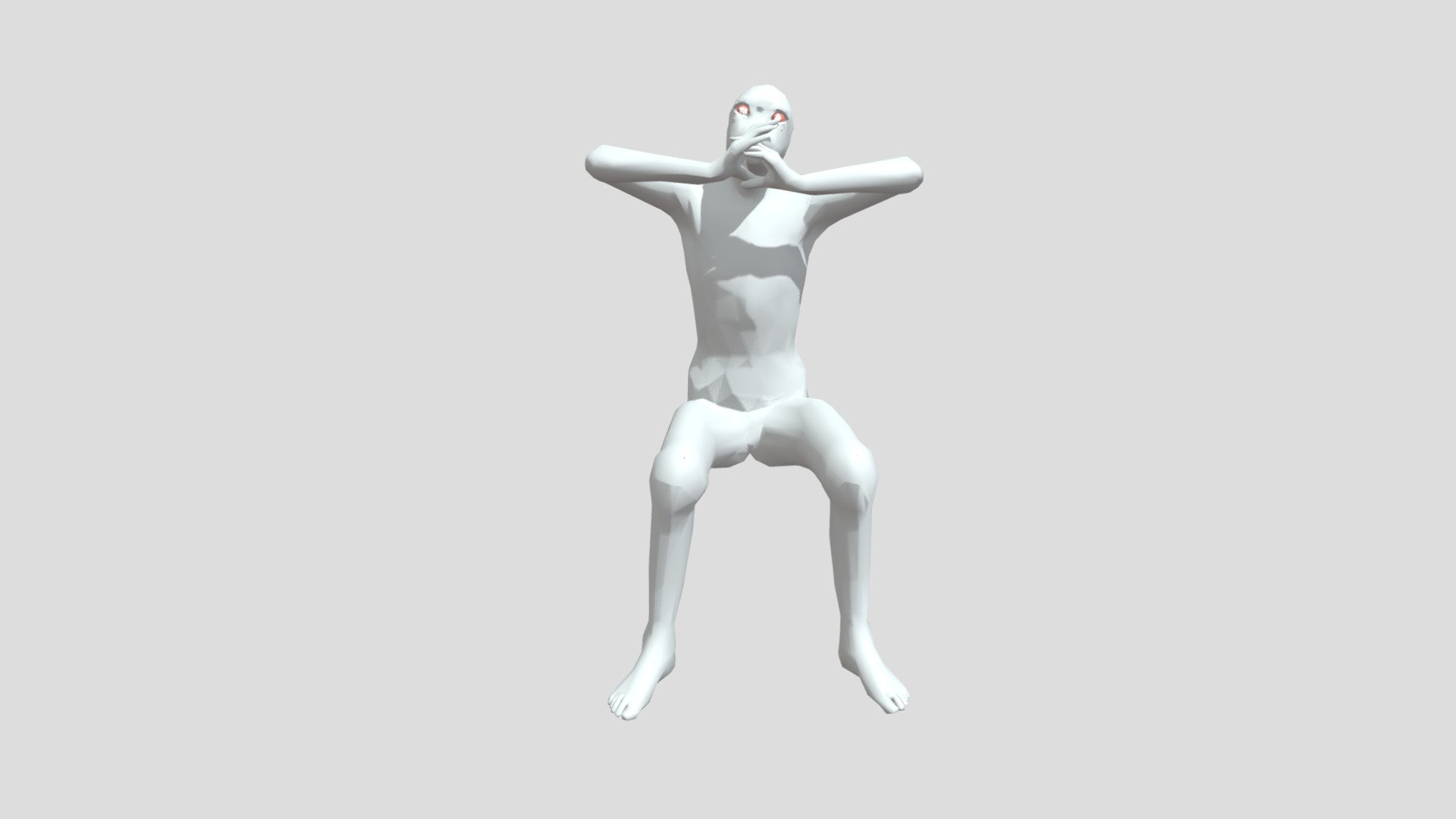 Sitting Yell - Download Free 3D Model By Rodgercarr13601 [14ab092 ...