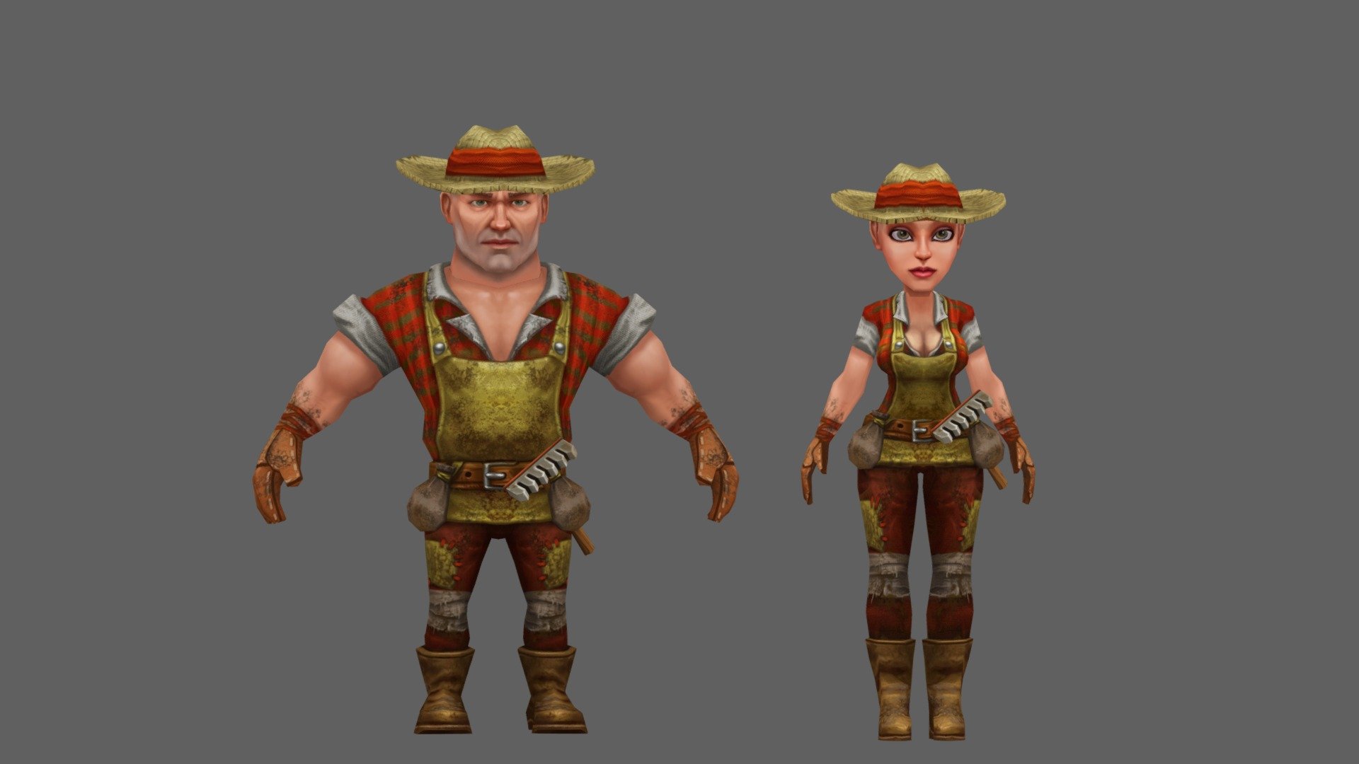 F Farmer 01 - 3D model by CC (@ccsf) [14abf39] - Sketchfab