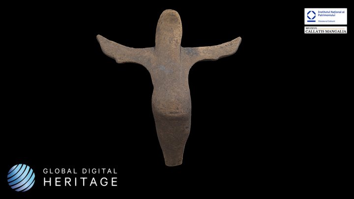 Bronze fibula fragment