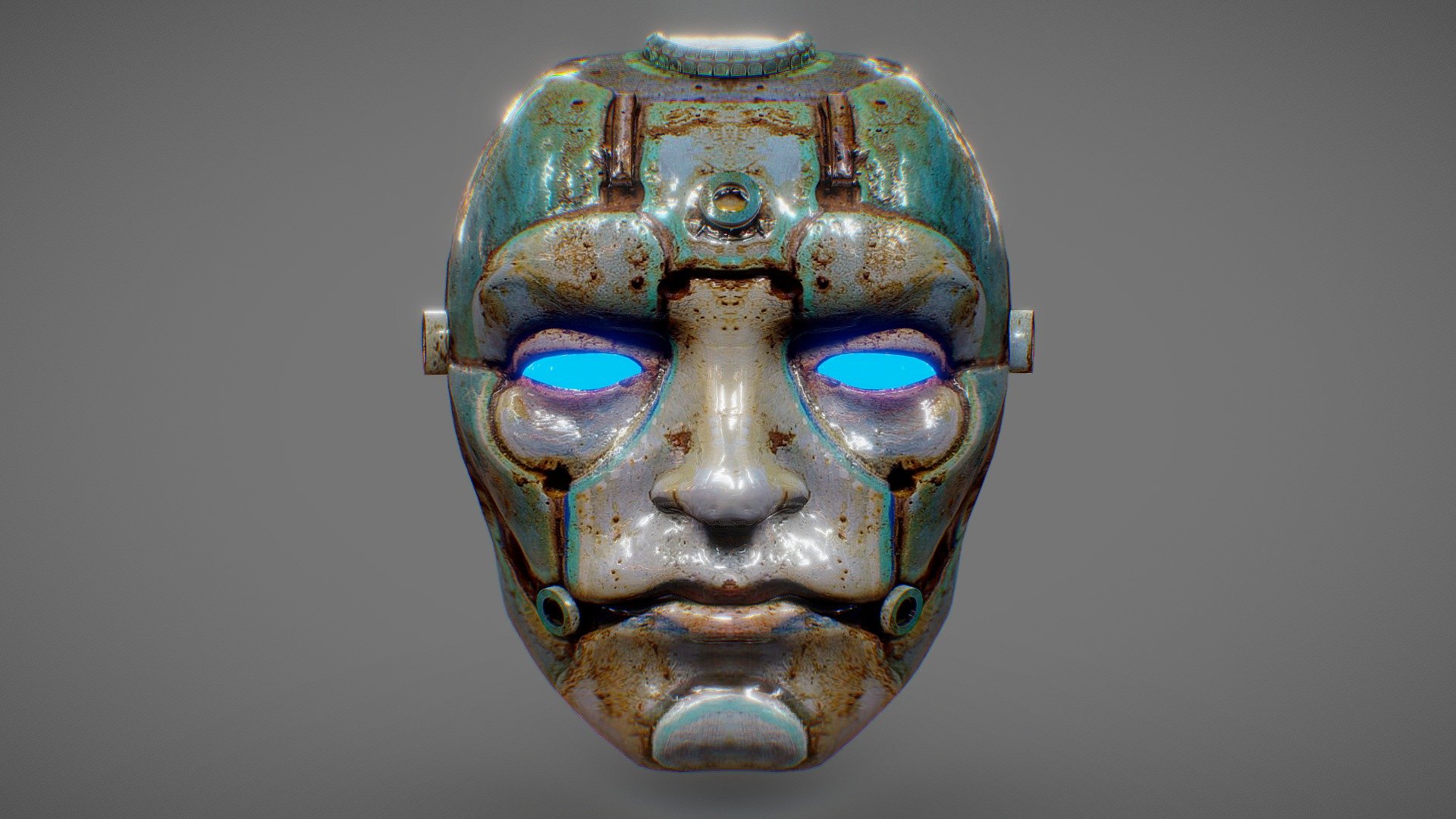 Ancient Sci-Fi Mask - Buy Royalty Free 3D model by 3Dee (@mellydeeis ...