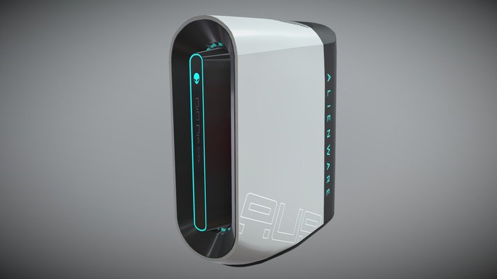 Desktop Alienware AURORAR10 3D Model