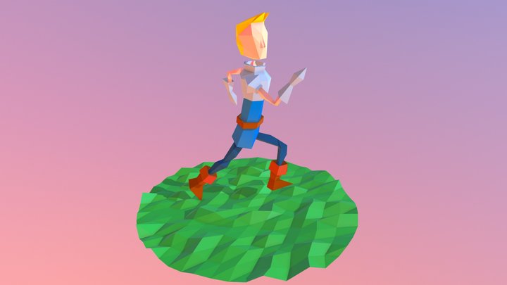 Prince Arthur - Underkingdom 3D Model