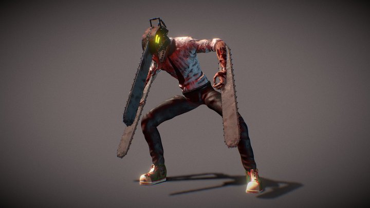 Denji - Chainsaw Man 3D Model