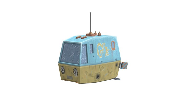 Funicular 3D Model