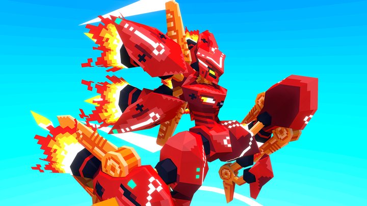 Exix: Technic Rocket 3D Model