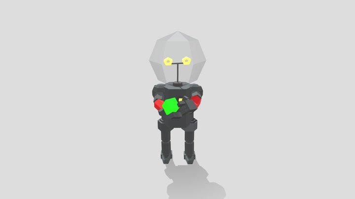 mel the robot 3D Model