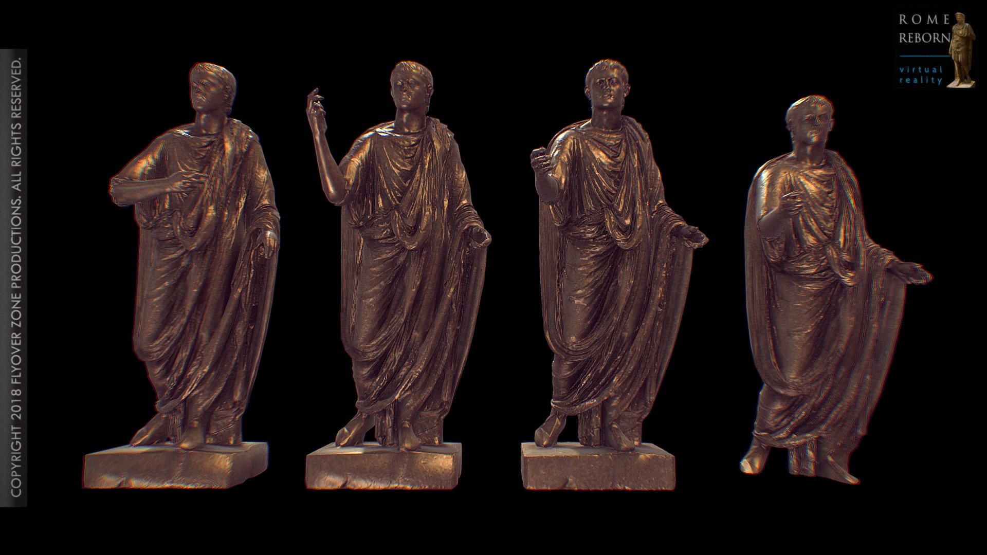 Togate Statues - 3D model by Flyover Zone (@FlyoverZone) [14af771 ...
