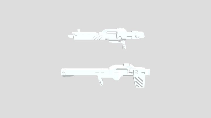 Gun of Gundam 3D Model