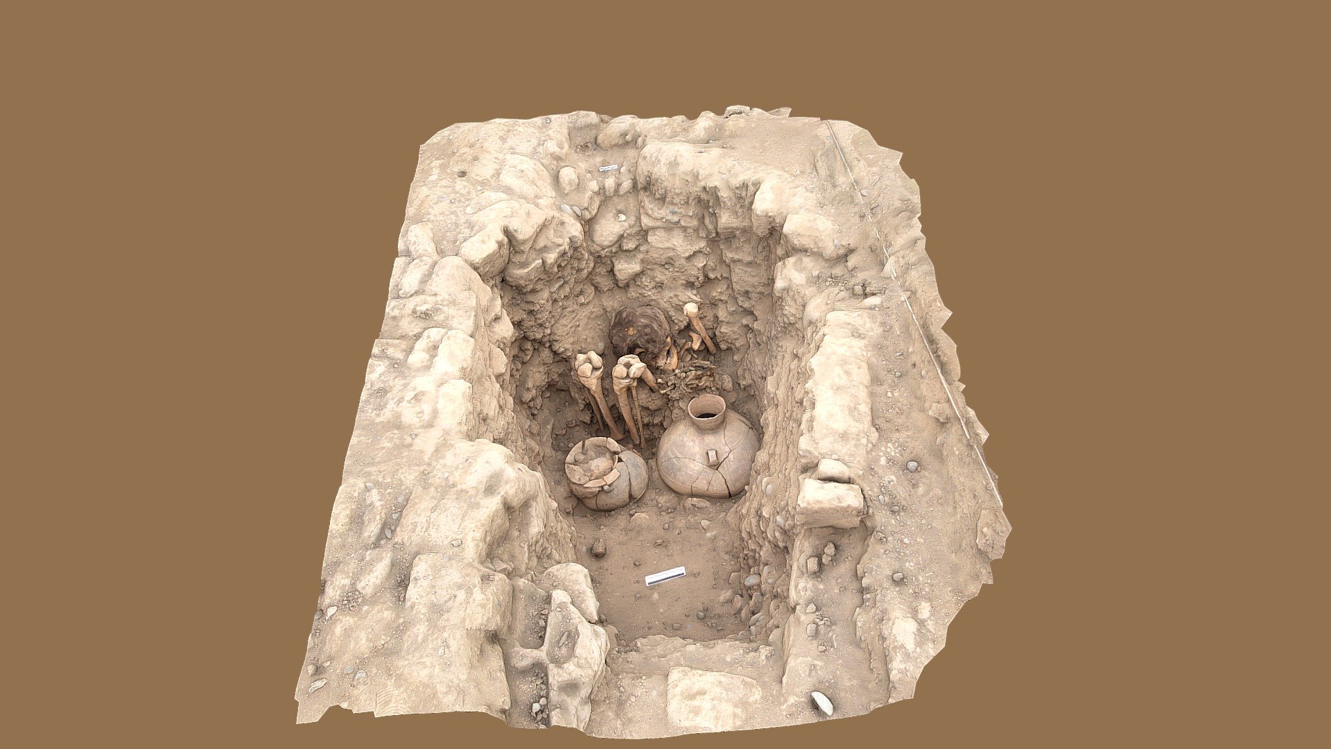 Contexto Funerario Ychsma — Sketchfab embed 3D viewer