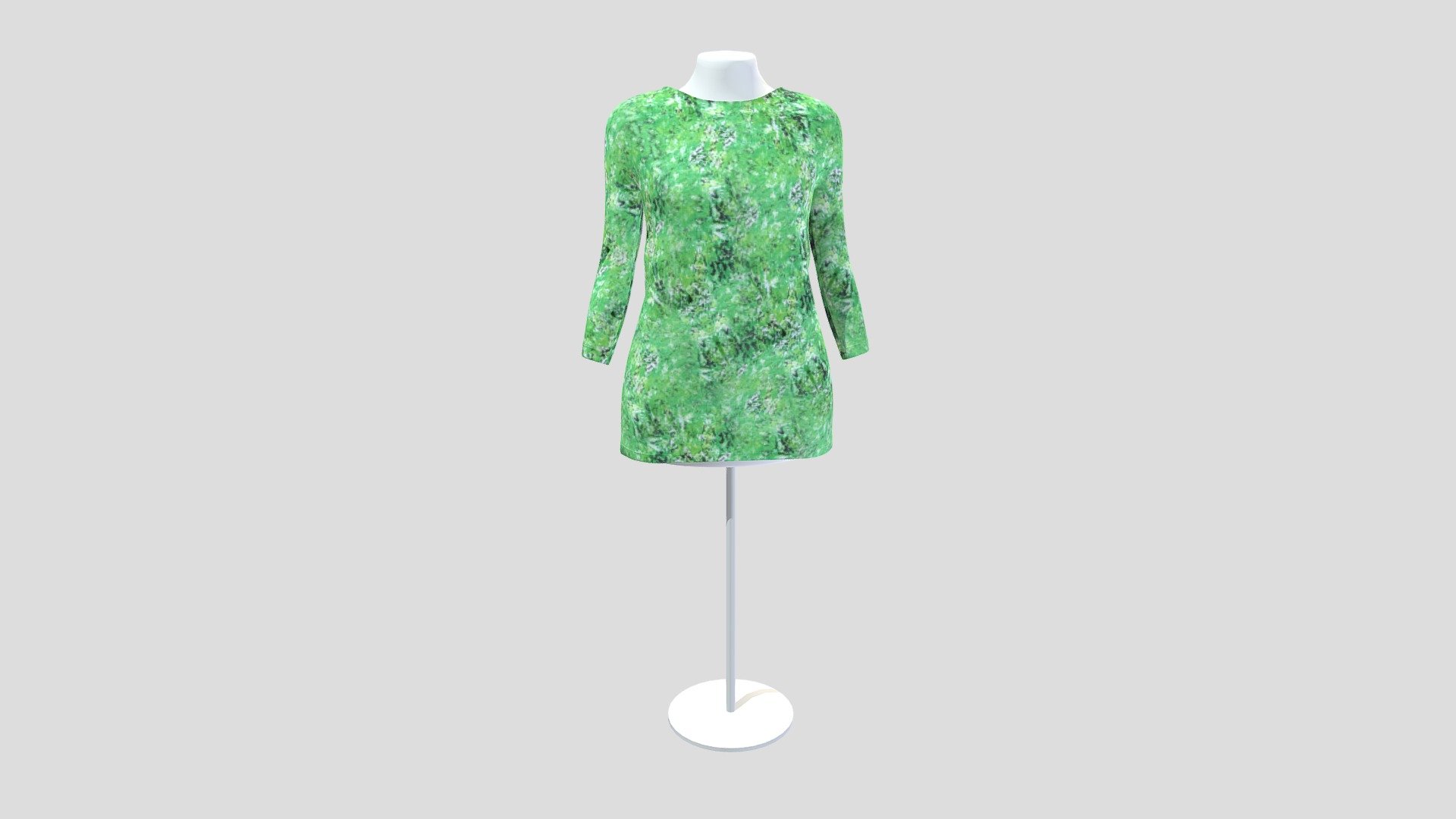 T-SHIRT BATIK TIE & DYE LENGAN PANJANG
