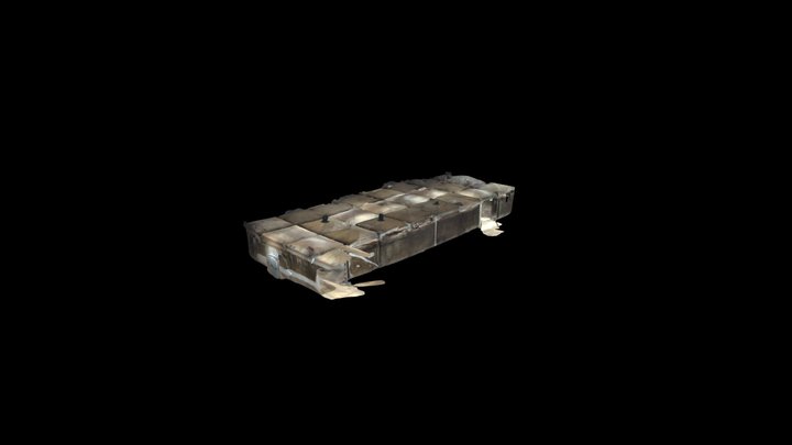 Cisterna Casa de l'Aigua de Trinitat Nova 3D Model