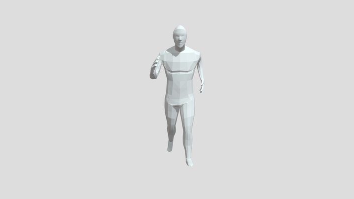 Character Walk 3D Model