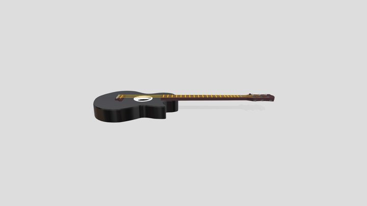 Guitar 3D Model