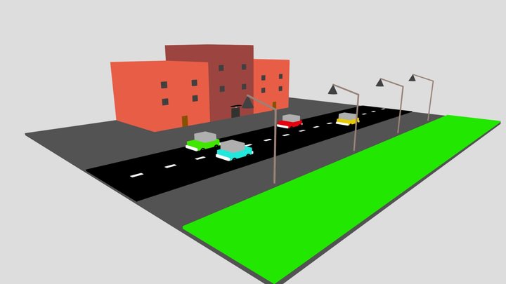 Primitive-Modelling 3D Model