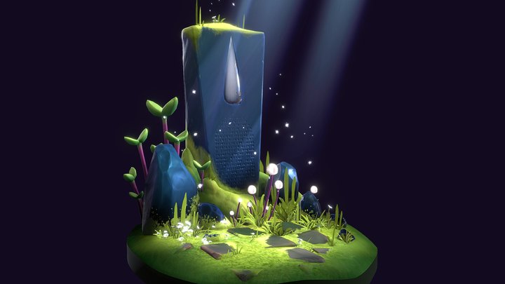Forgotten Memorial 3D Model