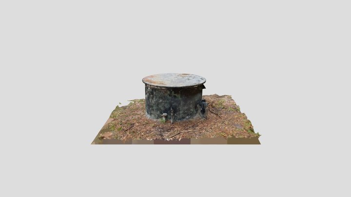 Rusty Water Well 3D Model