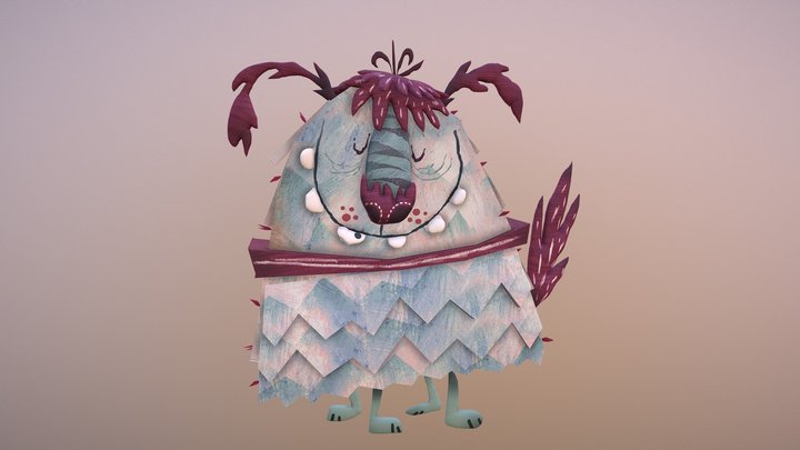 Dog 3D Model