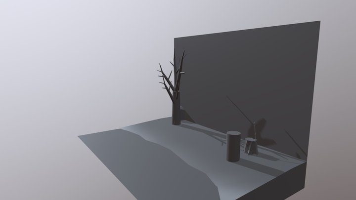 Diorama_blocked 3D Model