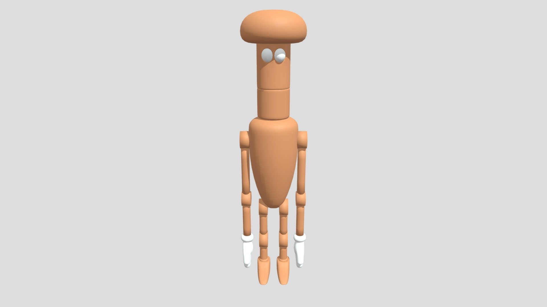Pizza Tower Mushroom Toppin Monster - Download Free 3D model by Sm64  (@publicidadrios) [14b5ecb]