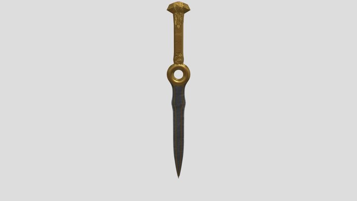 Sword1 - Medieval Fantasy Sword 3D Model