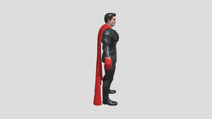 My custom Superhero 3D Model