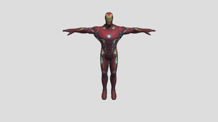 Iron Man mark 50 3D Model