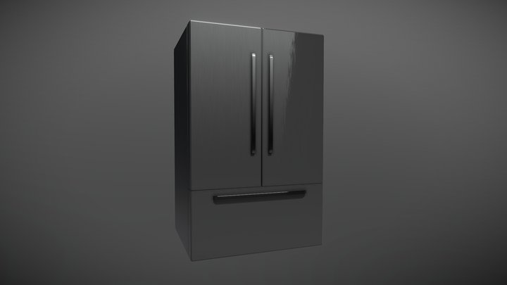 Refrigerator 3D Model