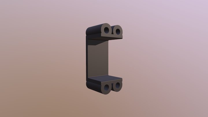 Servo Support 3D Model