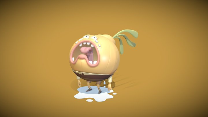Crying Onion 🧅 3D Model