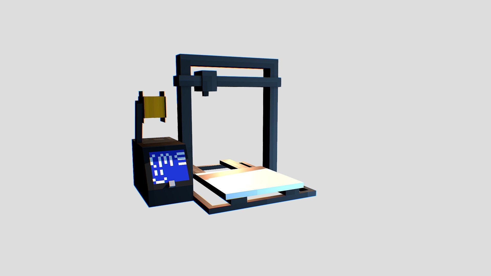 3D Printer - 3D model by LorenOLoren [14b983a] - Sketchfab