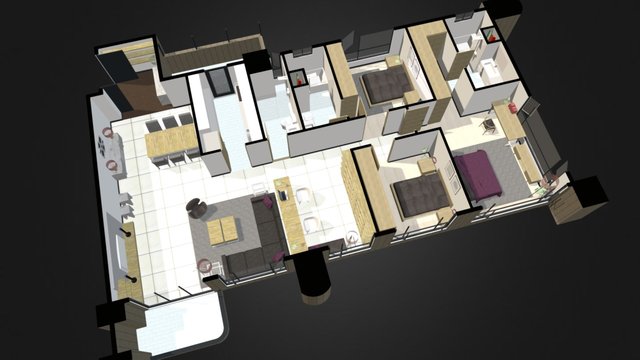 岳泰綠意優質豪邸 3D Model