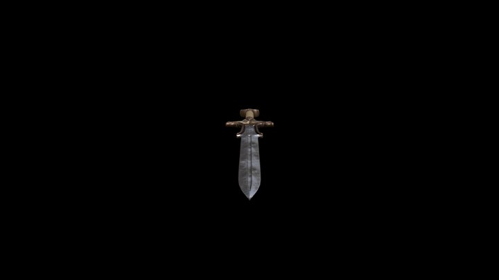 Conan The Barbarian Atlantean Sword 3D Model