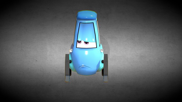 1081448125_姚家妍_Cars Guido 3D Model