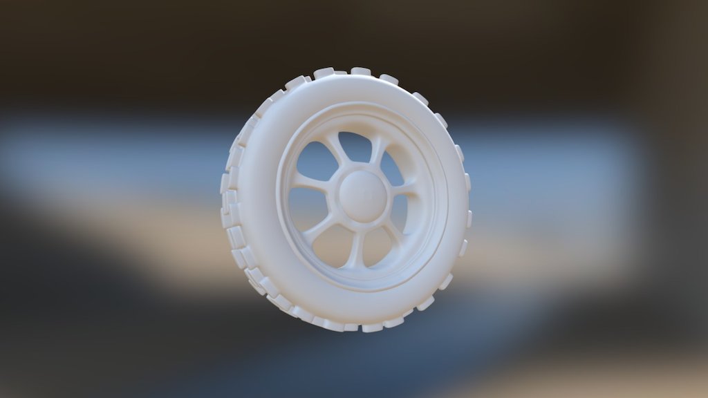 Wheel - 3D model by glauco3D [14bbe96] - Sketchfab
