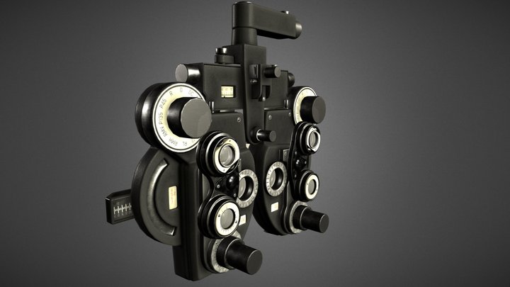 Phoropter 3D Model