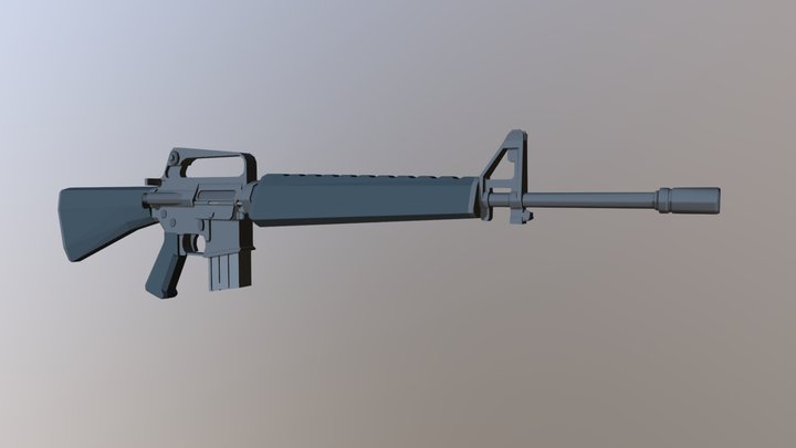 M16a1 3D models - Sketchfab