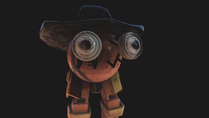 Robot #Substance3DRobotChallenge 3D Model