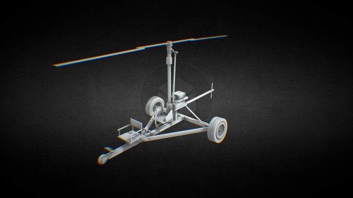 Minicopter 3D Model