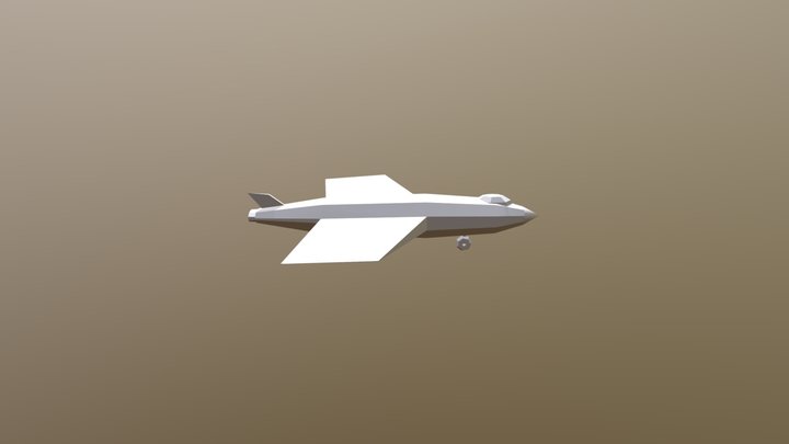 Flygplan 3D Model