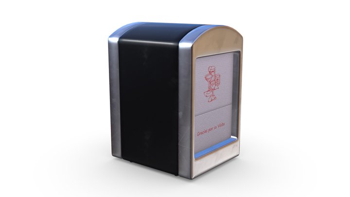 Napkin holder 3D Model