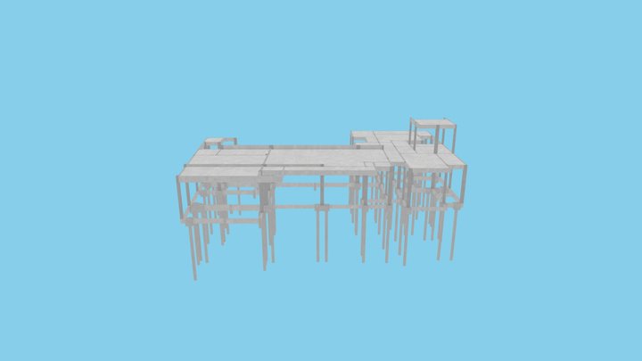 Projeto Estrutural Vander 3D 3D Model
