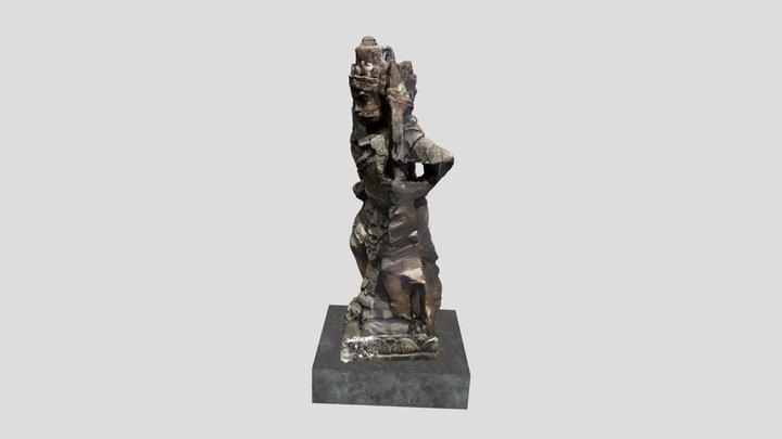 Patung Kulkul 3D Model